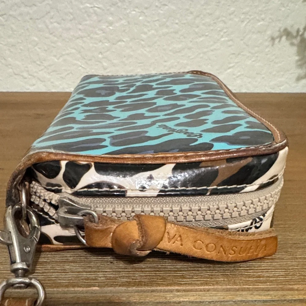 Consuela Leopard Print Wristlet Wallet - Picture 5 of 7